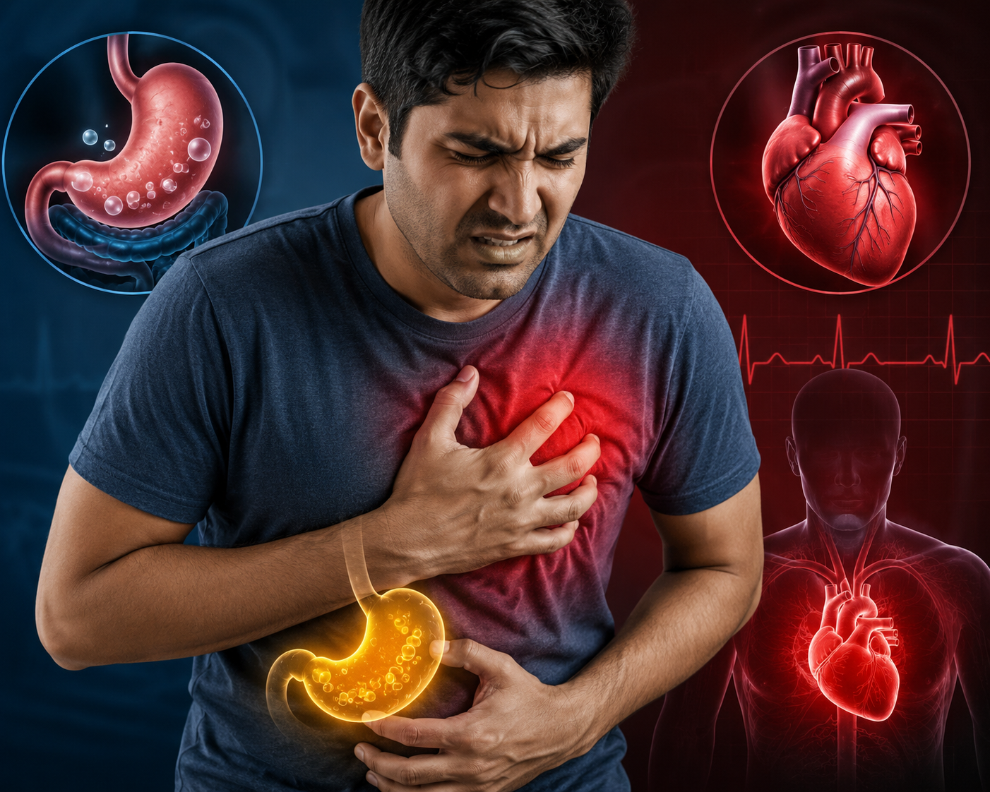 Chest Pain? When Is It Gas and When Could It Be Your Heart?